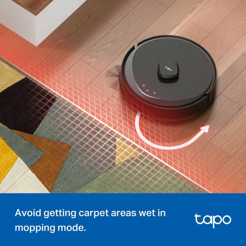 TP LINK Hyper Suction Robot Vacuum & Mop (5300pa) TAPO RV30 MAX-image 7