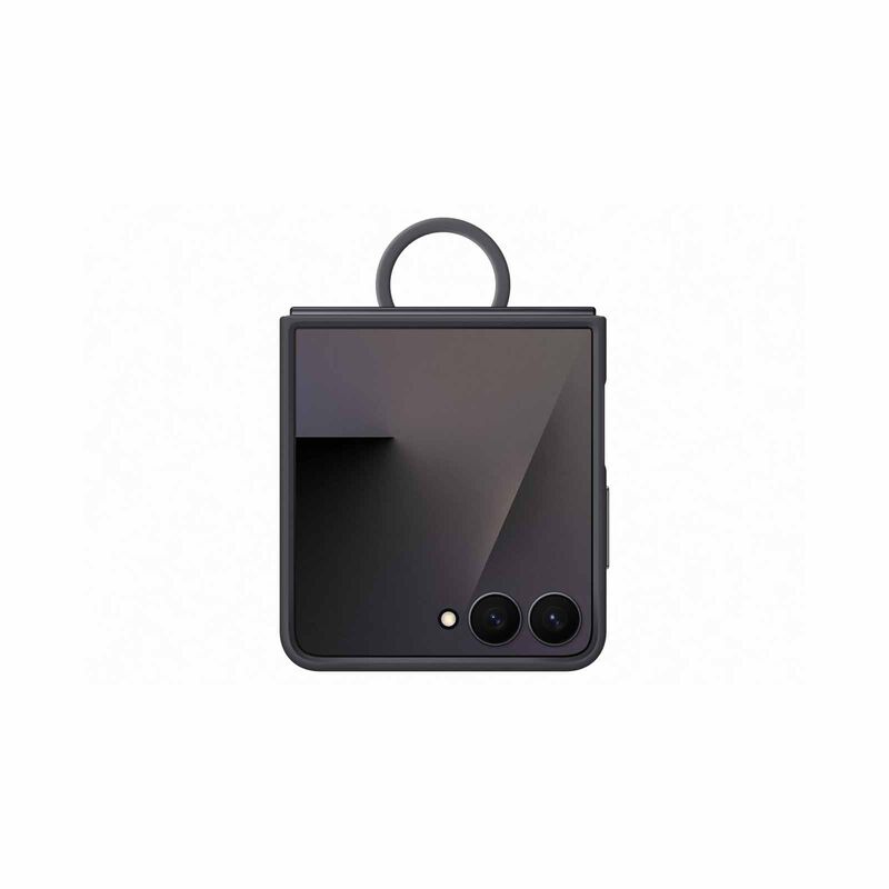 SAMSUNG Galaxy Z Flip7 Silicone Case Black EF-PF766TBEGWW-image 6