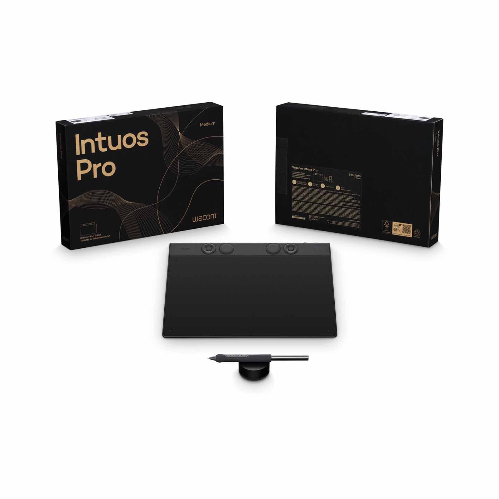Wacom Intuos Pro Medium (PTK-670) ペンタブ Shop WACOM Intuos Pro Medium Gen.8 WCM-PTK-670-K0 in Singapore