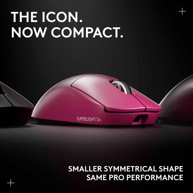 LOGITECH G Pro X Superlight 2c Gaming Mouse - Magenta 910-007547-image 7