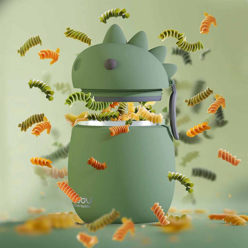 ASOBU Bestie Food Container (dinosaur) AFC05784-image 2