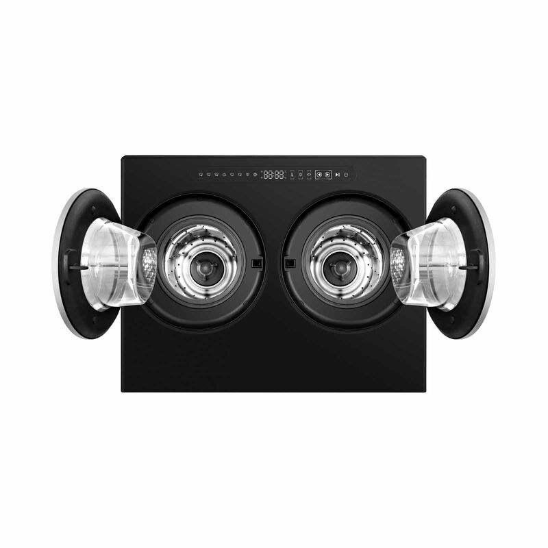 HISENSE X-zone Series Front Load Washer/dryer Combo - Black (1kg/0.5kg) WM020U305DBA-image 3