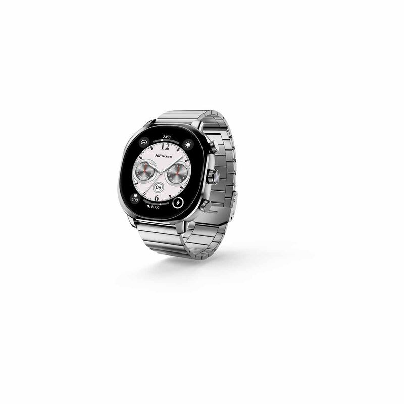 HIFUTURE Aix - Silver Bluetooth Smartwatch With Heart Rate Function HSSW2SL-image 5