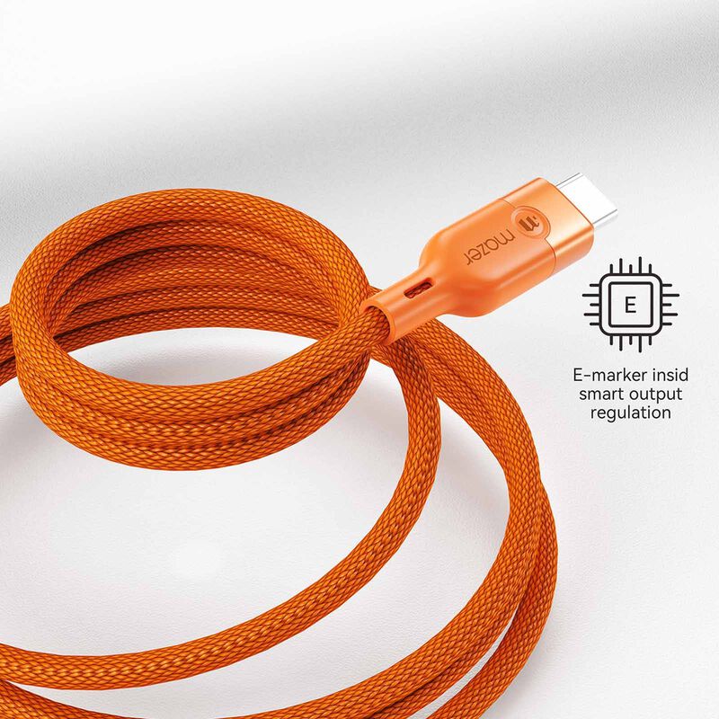MAZER Infinitelink Cobra2 Magnetic 1.25m/240w Fast Charging Cable-sg M-COBRA20-SG-image 6