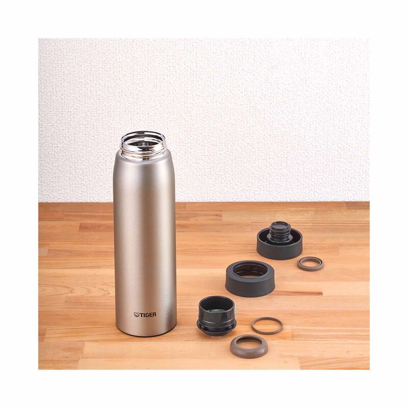 TIGER 0.5l Screw Lid Stainless Steel Bottle (titanium Ore) MCY-K060 (XZ)-image 2