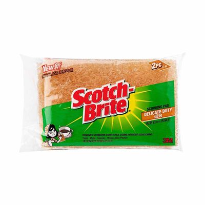 3M SCOTCHB Cup/glass Scourer - 2pc 41Y-2M