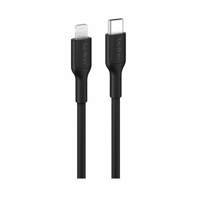 BELKIN Usb-c - Lightning Cable, Pcr, 1m, Black CAA021FQ1MBK