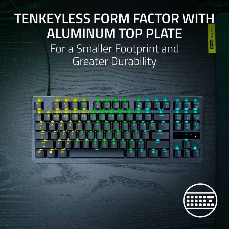 RAZER Huntsman V3 Tenkeyless 8khz - Analog Optical Esports Keyboard - Us Layout &ndash; Frml RZ03-05750100-R3M1-image 10