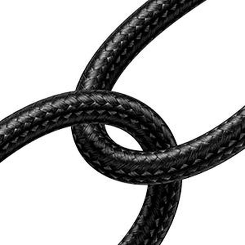 UGREEN Usb-c 2.0 To Angled Usb-c M/m Round Cable Aluminium Shell With Braided 2m (black), 100w & 480mbps 70645-image 2