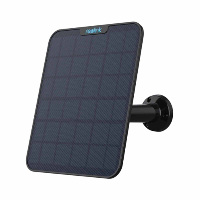 REOLINK Reolink Solar Panel 2 Black 6w With 4m Type-c Connection Cable For Reolink Battery/solar Cameras SP2-B-image 1