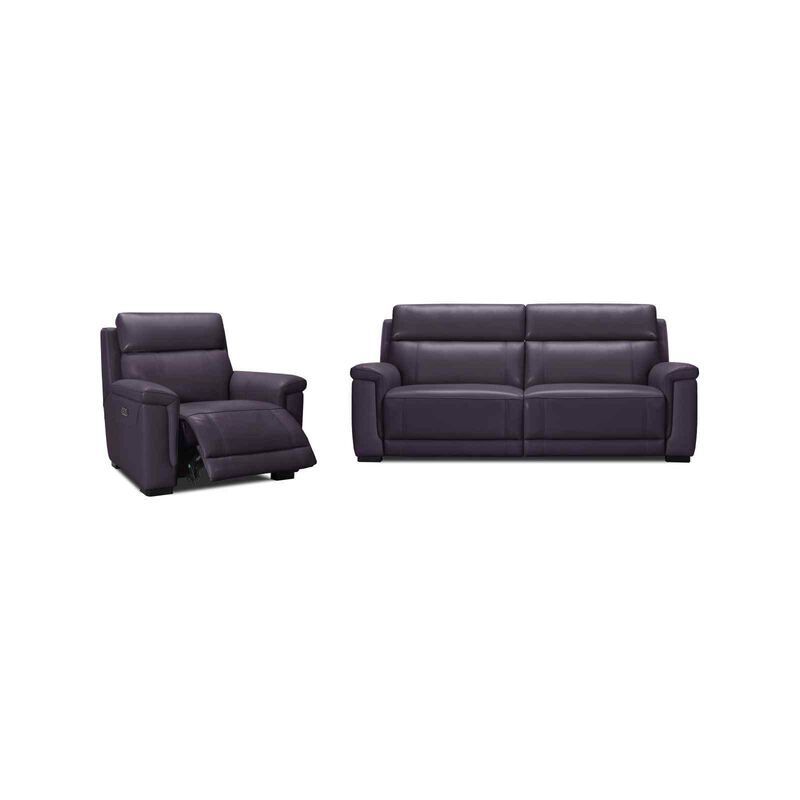 3rr+1r Seater (fl) C15 Mto Full Leather Incliner Sofa Set KIRUNA-image null