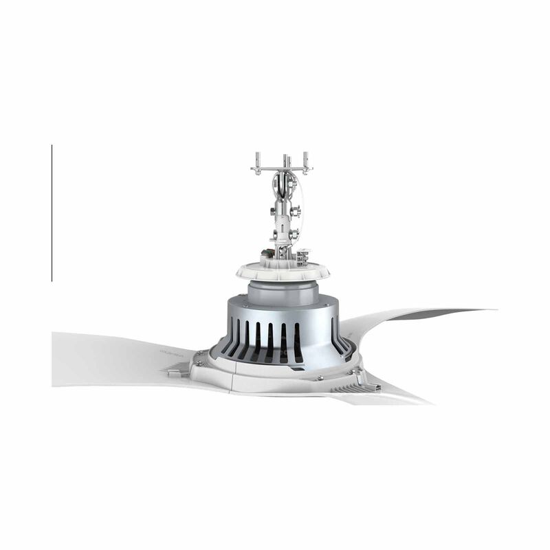 KDK 56 In Dc Ceiling Fan With Light (140cm)-white H56GP(WH)-image 3