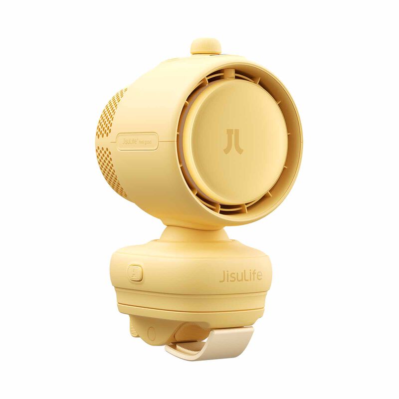 JISULIFE Stroller Fan Life3-clip-yellow FSL03R-A0108001-image 2