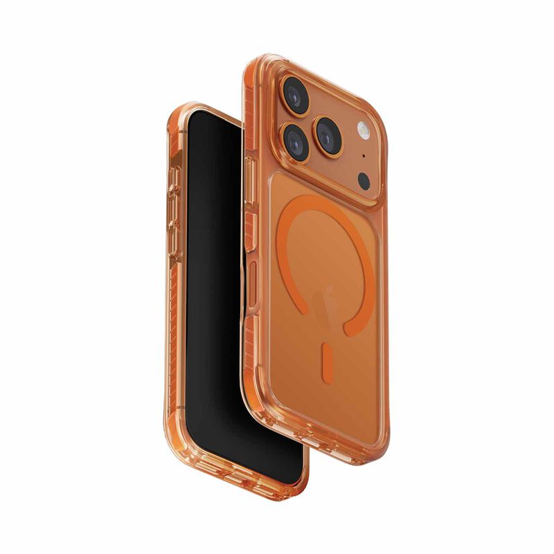 UNIQ Hybrid Iphone 17 Pro (2025) 6.3 Magclick Charging Combat - Volt Orange UNIQ-IP6.3P(2025)-COMMVORG-image null