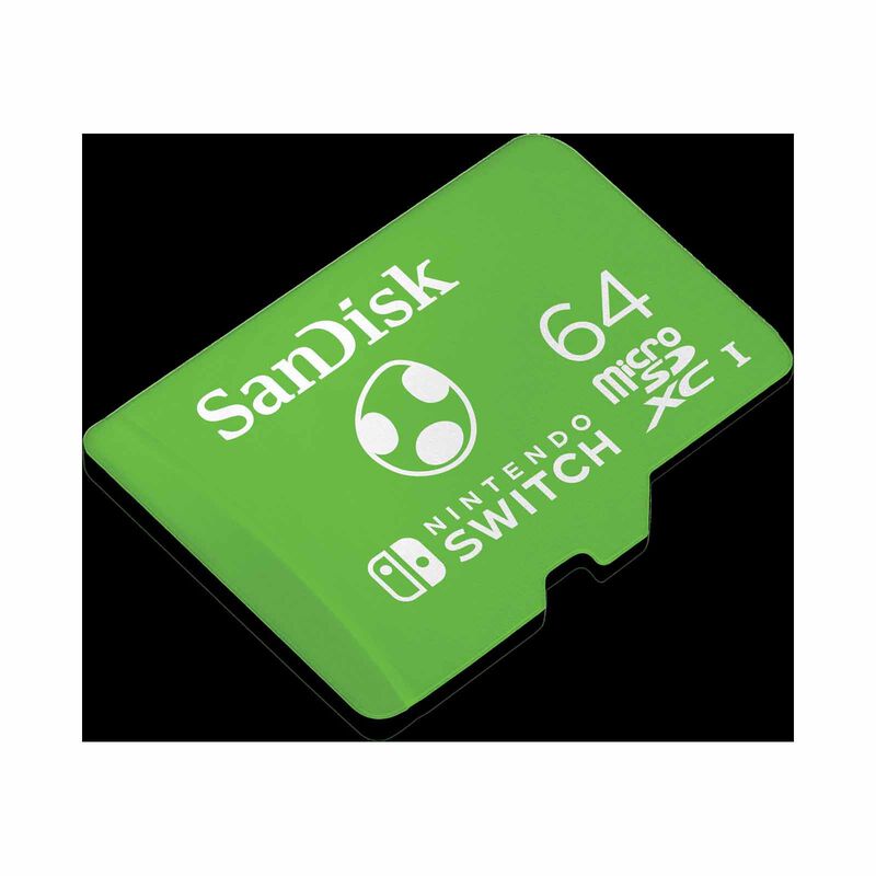 SANDISK Sandisk & Nintendo Cobranded Microsdxc 64gb, U3, C10, Uhs-1, 100mb/s R, 90mb/s W, 3x5, Lifetime Ltd SDSQXAO-064G-GN3ZN-image 2
