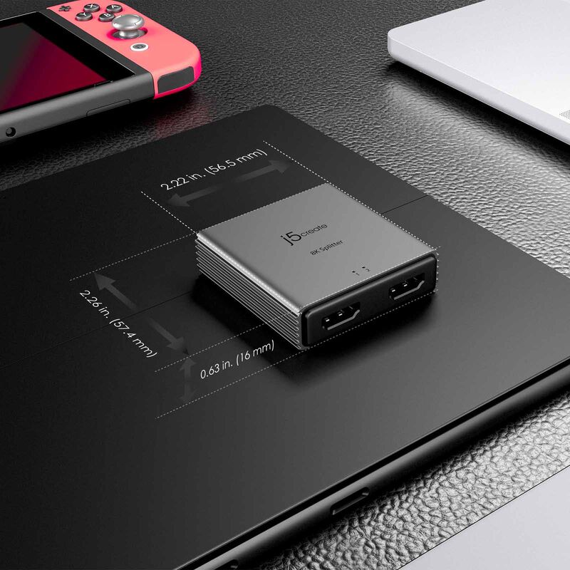 J5CREATE 8k Hdmi 2.1 2-way Splitter JDSH812-image 8
