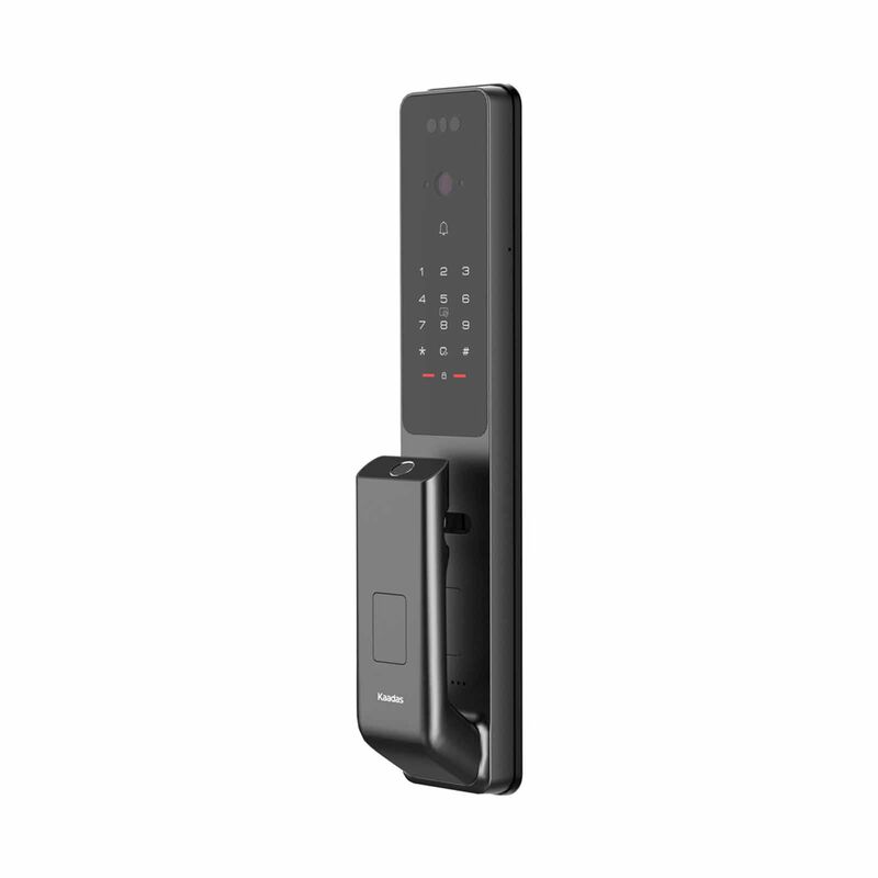 KAADAS Wifi Mortise Door Lock With 3d Face Recognition,finger Vein,built-in Doorbell & Viewer Q9 BLACK-image 3