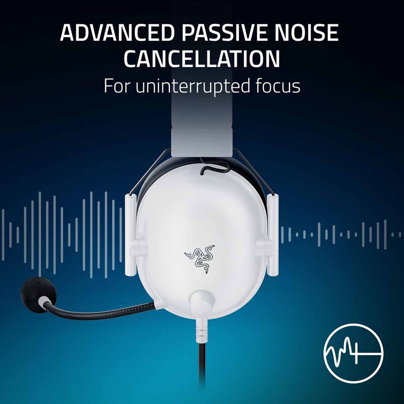 RAZER Blackshark V2 X For Playstation - Wired Esports Headset - White - Nasa + Ap Packaging RZ04-03241300-R3UA-image 8