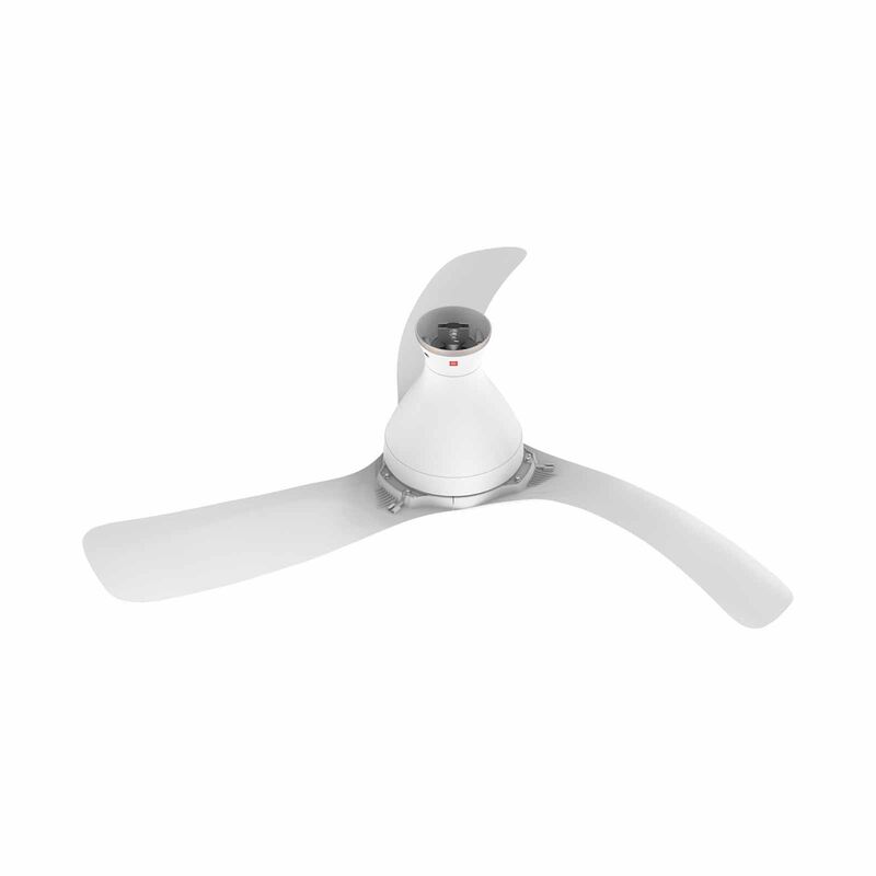 KDK 56 In Dc Ceiling Fan With Light (140cm)-white H56GP(WH)-image 14