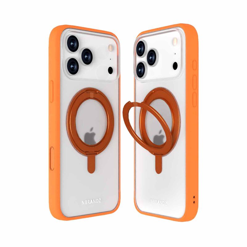 N.BRANDZ Mag360 Touch 360 Rotation Protective Case For Iphone 17 Pro Max-sunset Gold N-MAG360-IP17PM-SG-image 2