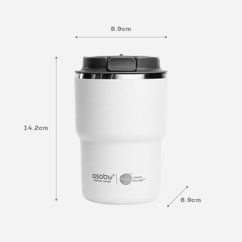 ASOBU Mini Pick-up Mug/cup White 360ml ABF52WH-image 4