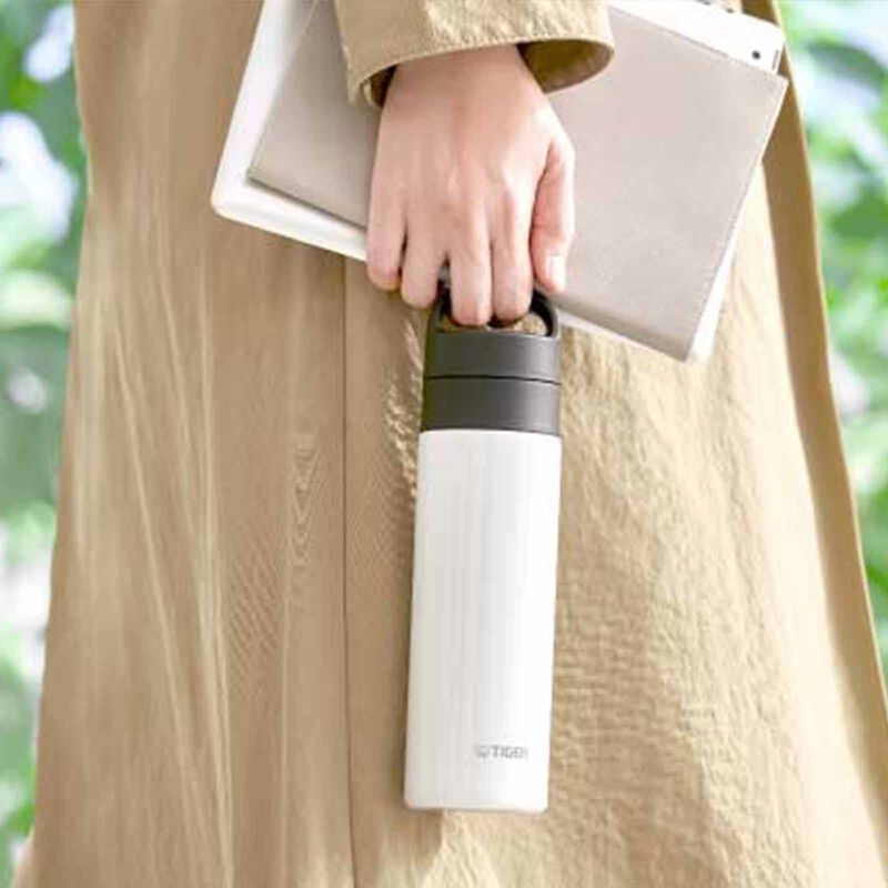 TIGER 0.6lt Vacuum Insulated Carbonated Bottle - Clear Green MKB-T601 (GB)-image 3