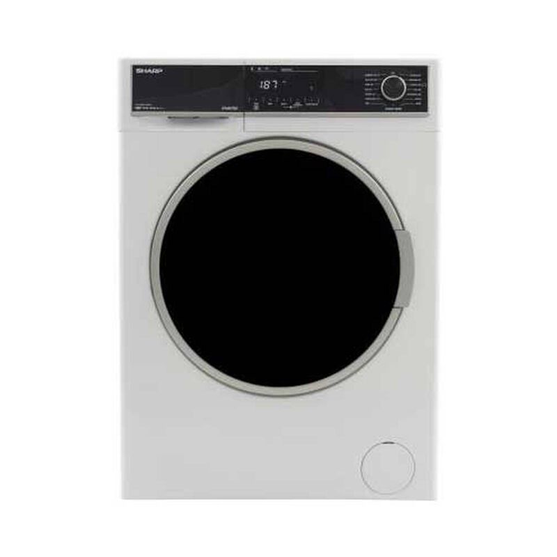 SHARP Front Load Washer (8kg) ES-HFH814AW3-image 1