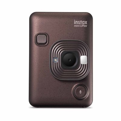 FUJIFILM Instant Photo Camera INSTAX MINI LIPLAY C (BRONZE)