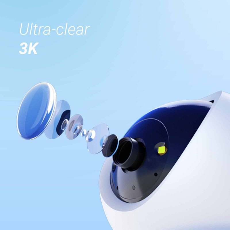 EZVIZ H6c G1 3k (5mp) Pan & Tilt Smart Home Camera CS-H6C(5WFL,4MM)-image 2