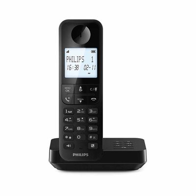 PHILIPS Cordless Phone W Answering Machine D2751B/90