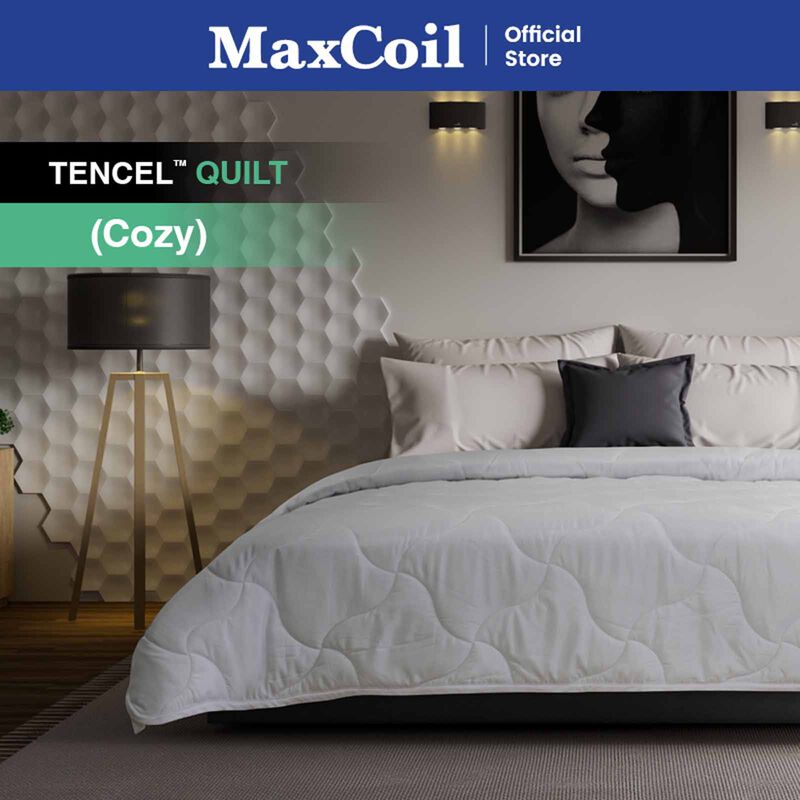 MAXCOIL King Size Cozy Tencel&trade; Quilt (160gsm) CLASSIC BEDDING TENCEL QUILT - COZY-image 1