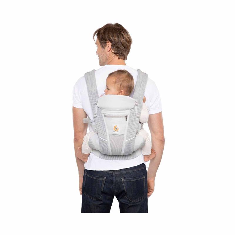 ERGOBABY Omni Breeze Baby Carrier - Pearl Grey BCZ360PGRY-image 5