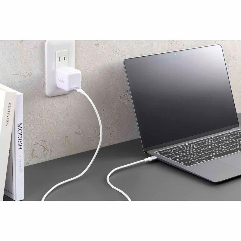 ELECOM Usb C-c Cable 100w 1m MPA-CCASAN10WH-image 4