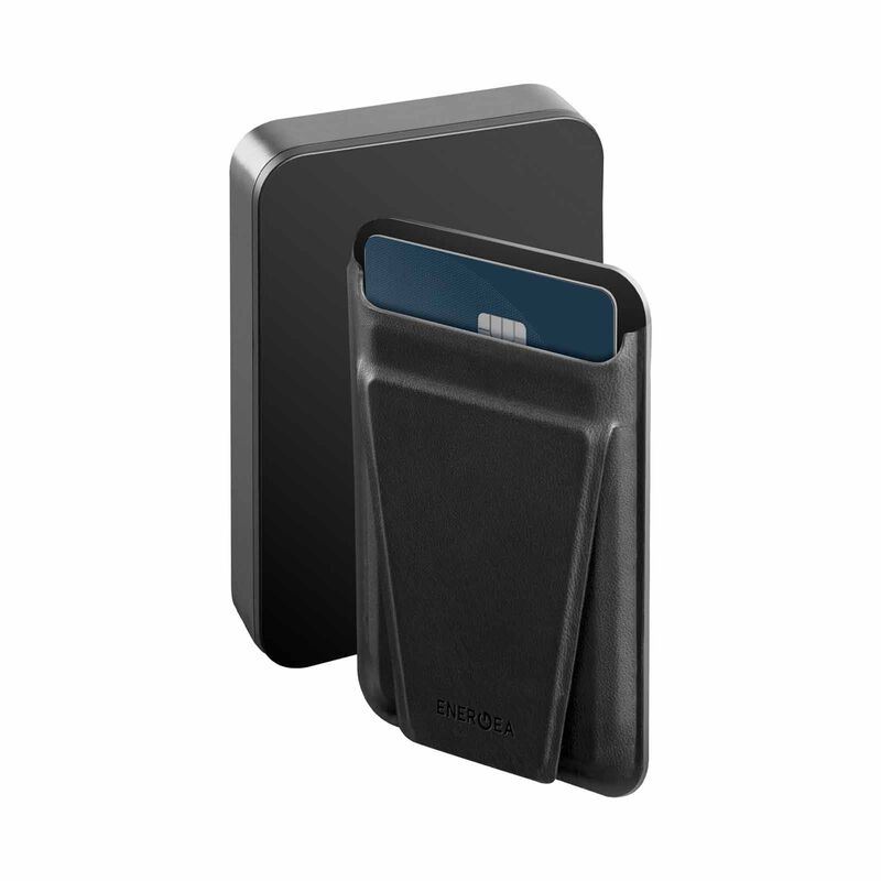 ENERGEA Magwallet Card 10k, 10000mah Magpac Plus Powerbank With Magwallet Card - Gun/blk MW-CARD-10K-image 1