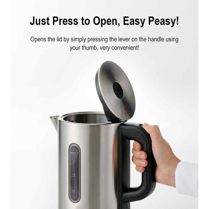 PANASONIC Kettle (1.7l) - Stainless Steel NC-K301SSH-image 7