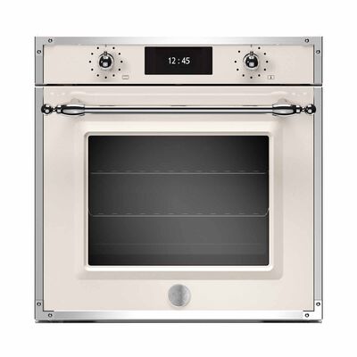 BERTAZZONI 60cm Electric Built-in Oven (ivory And S/steel Finish) F6011HERVPTAX