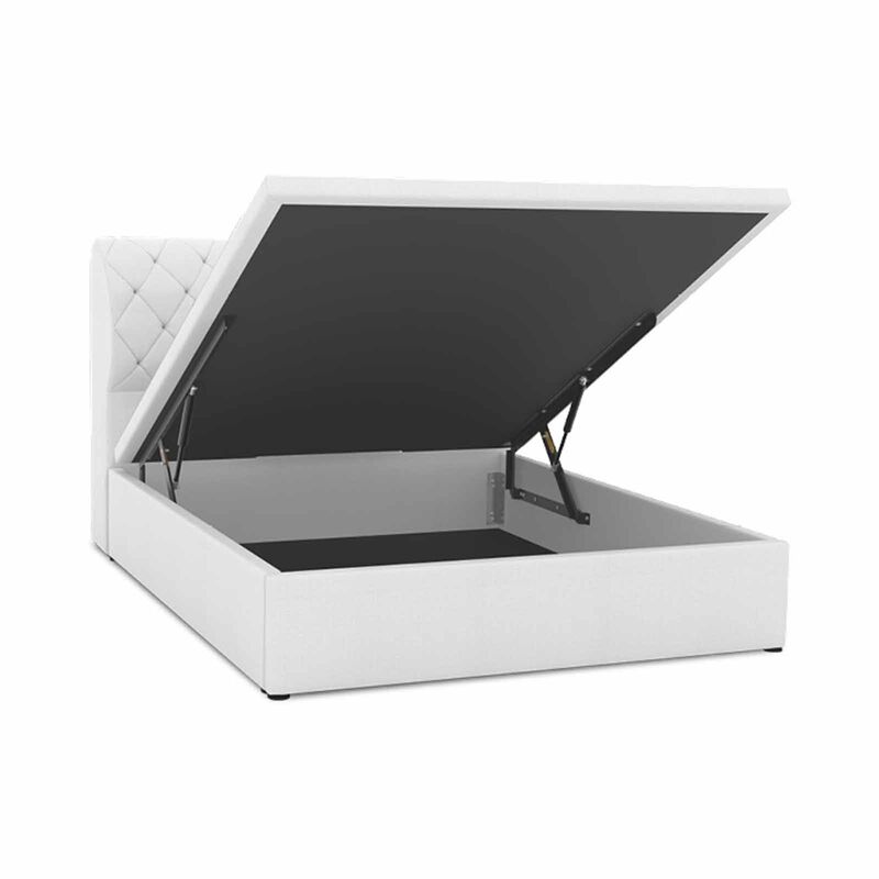 MAXCOIL Queen Size Bedframe MELISSA + ALEXIS STORAGE-image 3