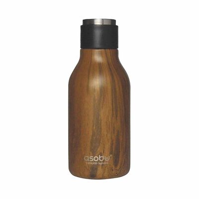 ASOBU Urban Water Bottle Wood 460ml ASBV24WD