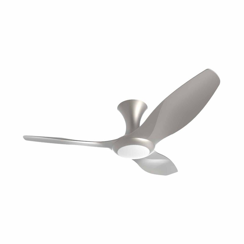 EUROPACE 48 In Dc Ceiling Fan- White (3 Blade)-gun Metal Silver ECF48HR3GMS-image 1