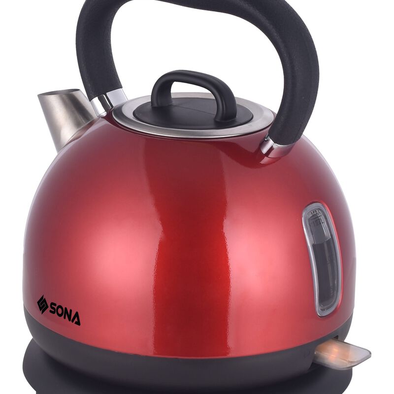 SONA Kettle (1.7l) - Stainless Steel Red SSK5099-image 2