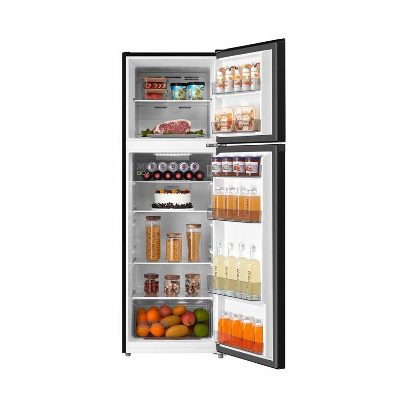 MIDEA 2 Door Fridge-top Mount Freezer (268l) - Tmf Jazz Black MDRT385MTC28-SG-image 4