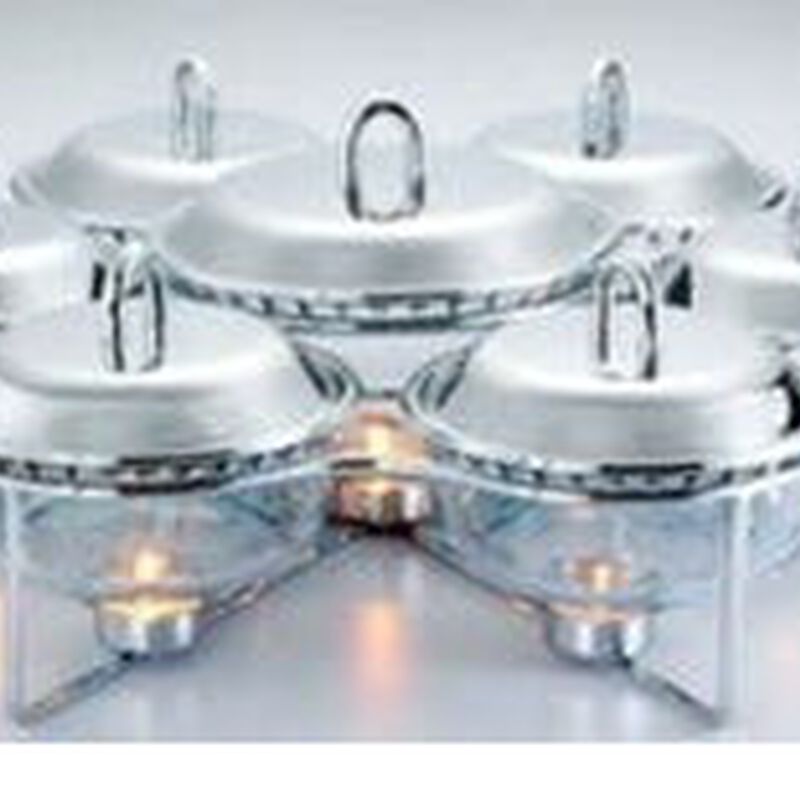 GMI Glass Food Warmer 1.5l*6+2.5l K703-image null