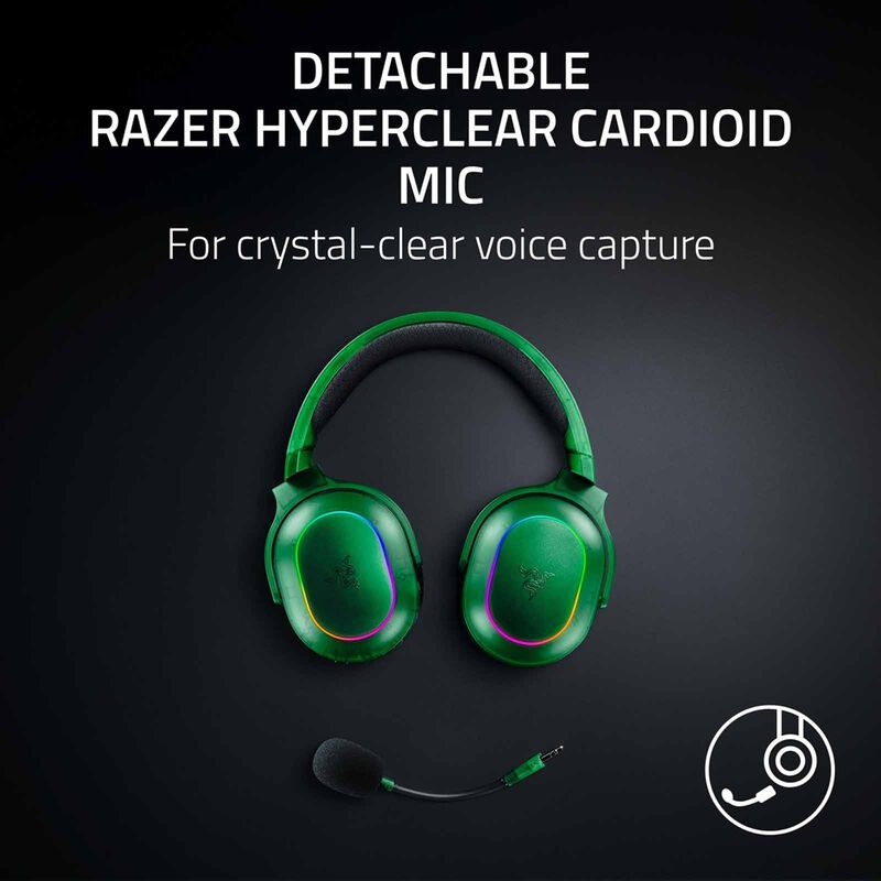 RAZER Barracuda X Chroma - Wireless Multi-platform Gaming And Mobile Headset - Phantom Green Edition - Frm RZ04-05220300-R3M1-image 13