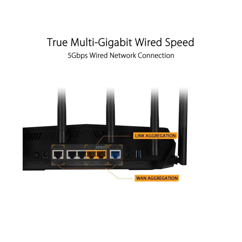 ASUS Wifi 6 Gaming Router TUF-AX6000 DUAL BAND-image 2