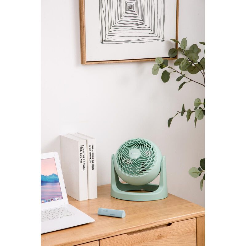 IRIS OHYAM 6 In Circulator Table Fan (green) PCF-HE15 GREEN-image 4