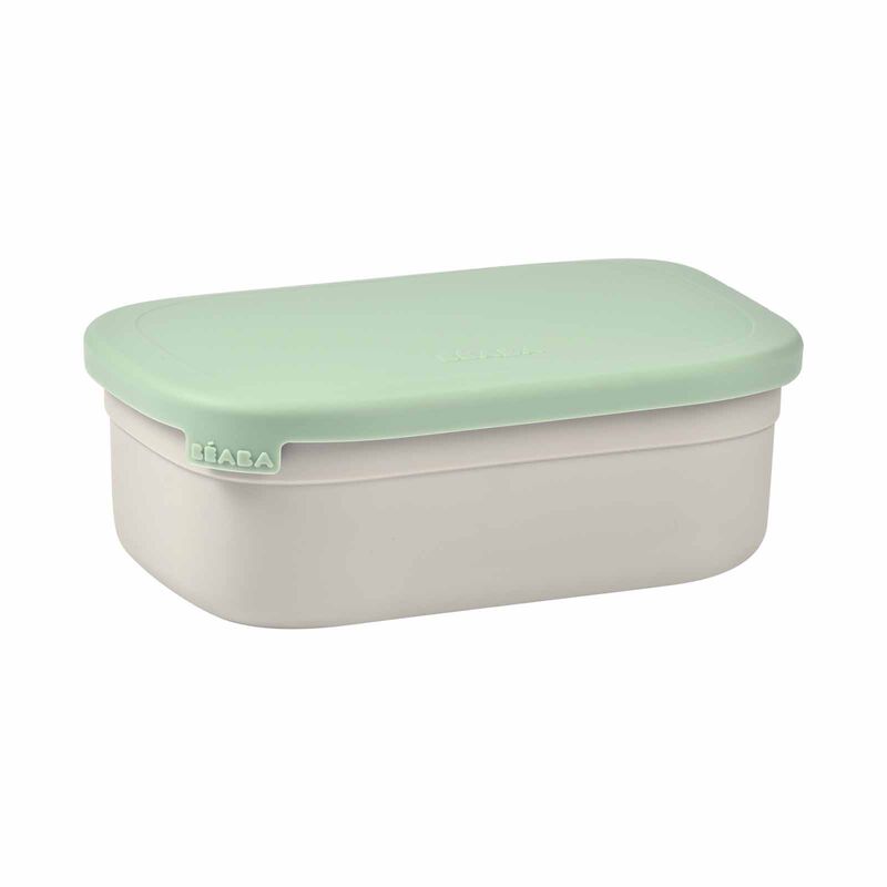 BEABA Lunch Box - Sage Green (online) STAINLESS STEEL-image 1