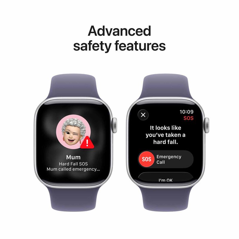 APPLE Watch Series 11 Gps 42mm Silver Aluminium Case With Purple Fog Sport Band - M/l MEU74X/A-image 8