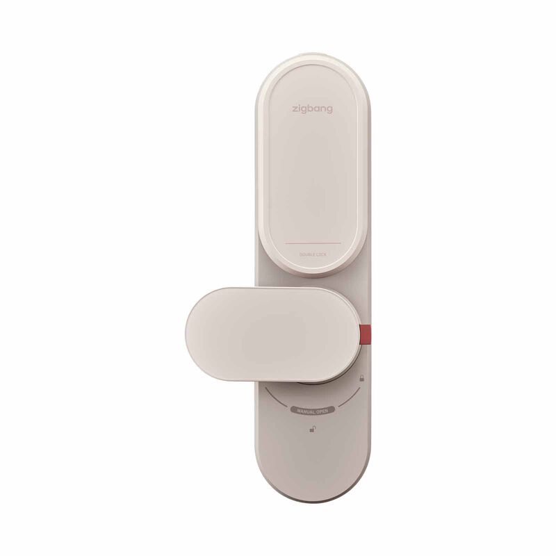ZIGBANG Zd-r70 Passwordless Ai Door Lock (ivory) ZD-R70 (IVORY)-image 1