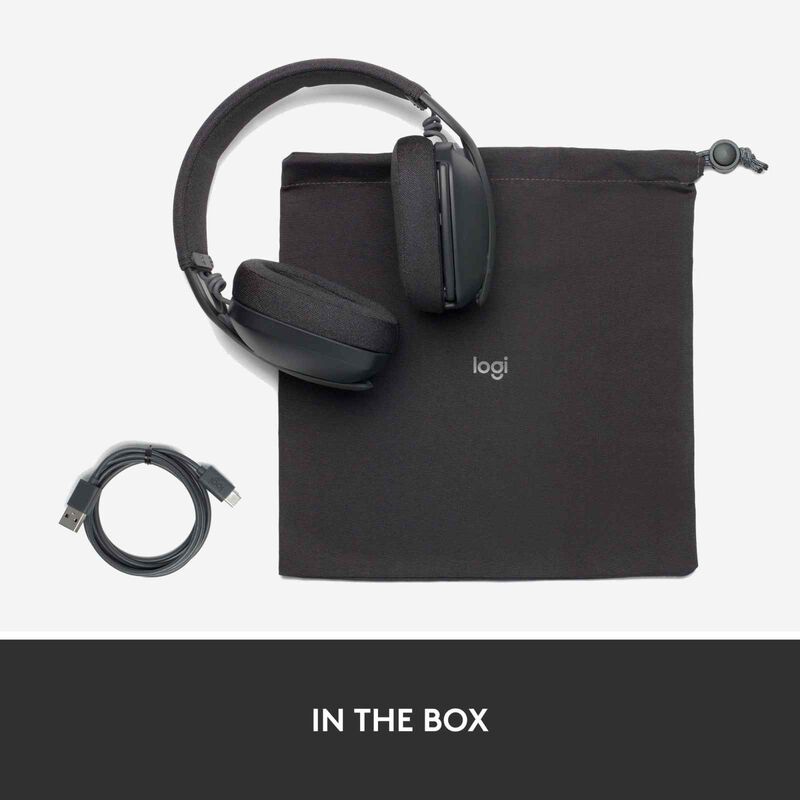 LOGITECH Zone Vibe 100 Wl Bt Headset Graphite 981-001215-image 12
