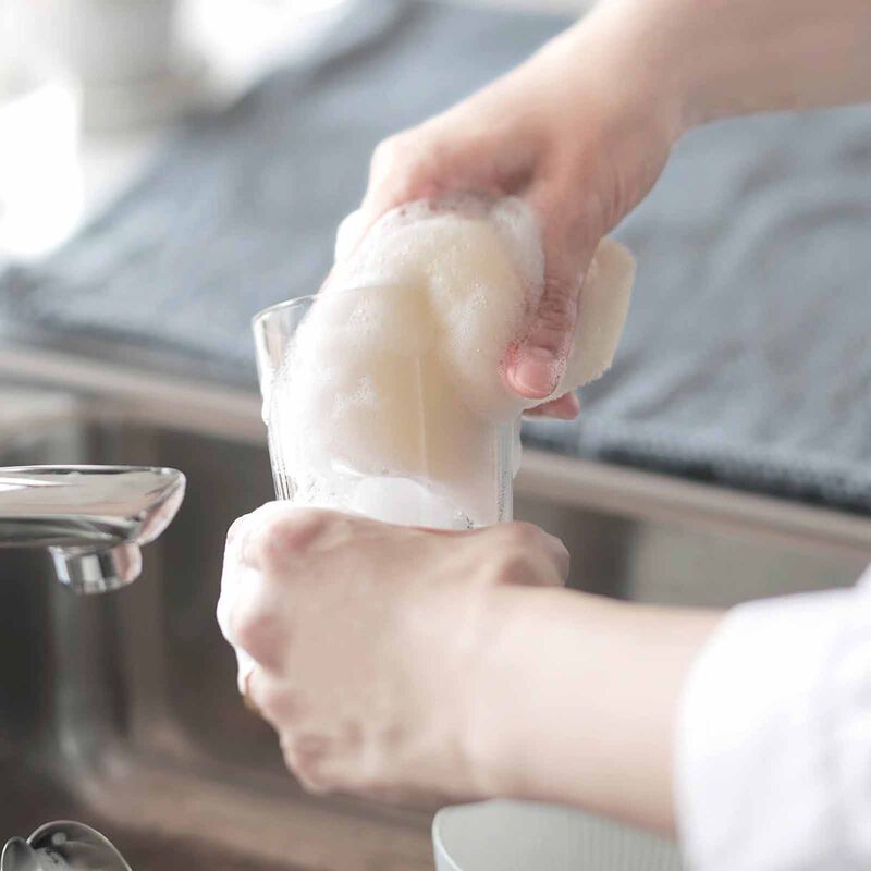 MARNA Anti-bacterial Kitchen Sponge (65x120x35mm) - White K751-W-image 5